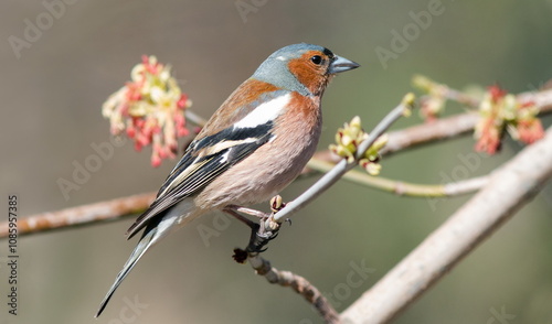 robin on a branch