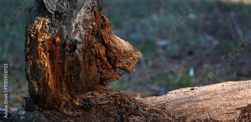 Trees with bizarre shapes