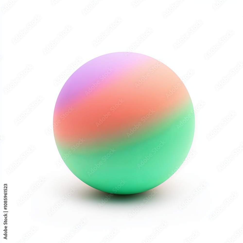 Abstract Gradient Sphere - Minimal Geometric Design Abstract Gradient Sphere - Minimal Geometric Design