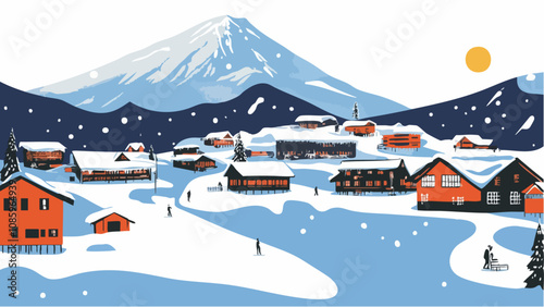 Skiing Paradise in Niseko, Japan