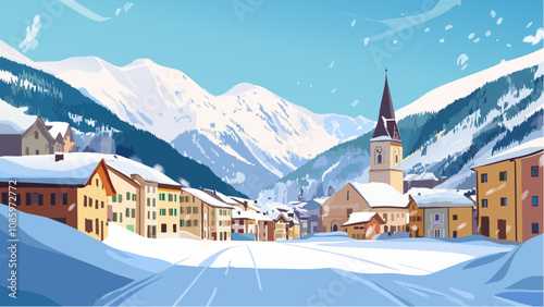 Winter Beauty at St. Anton, Austria