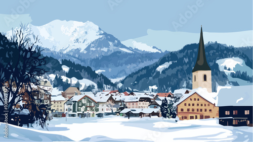 Winter in Kitzbuhel- A Snow-Capped Paradise.eps