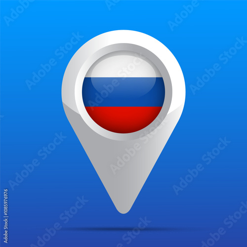 Russia Flag Map Icon. Glossy icon. 3D Free Download Russia Flag Map Icon. Glossy icon. 3D - GFXLoad