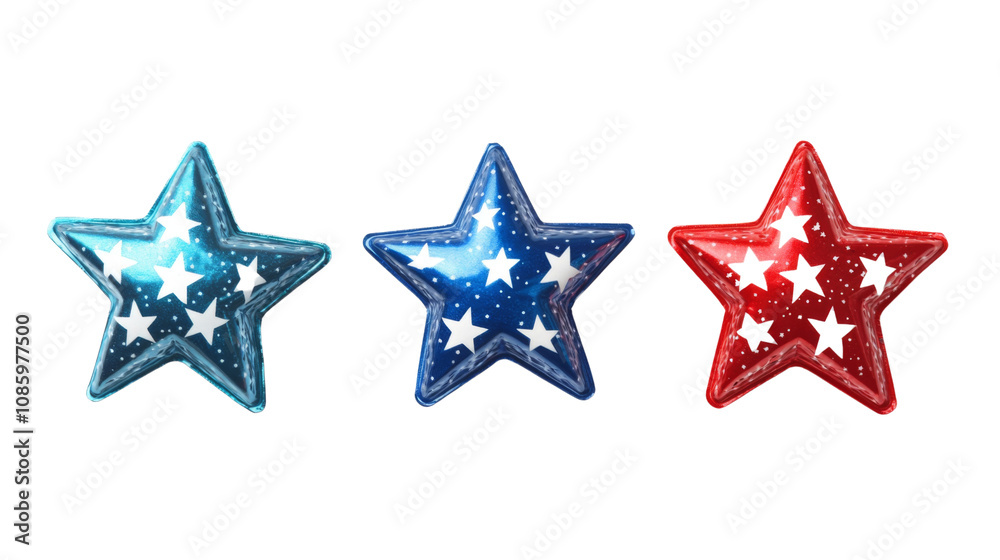 Stars for 4th of July transparent background Stars for 4th of July transparent background