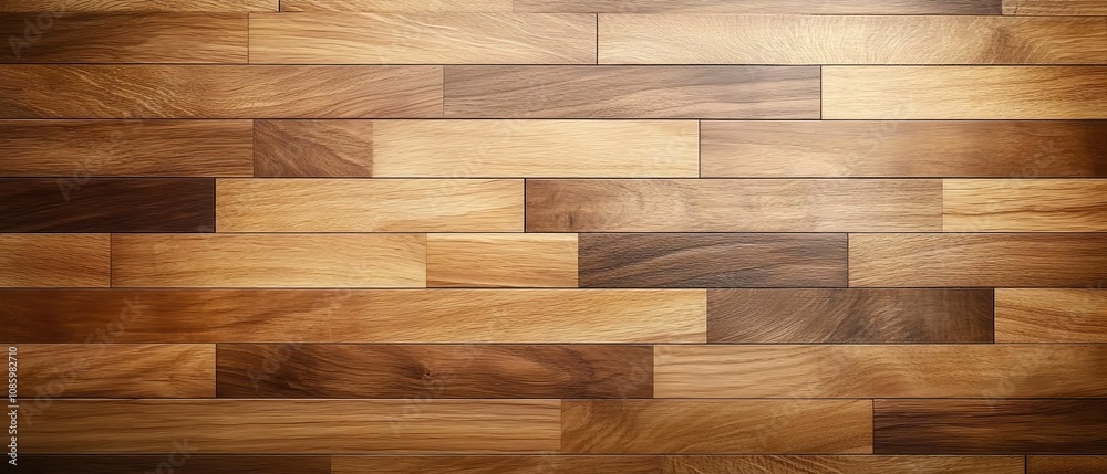 Photograph of a solid wood floor Photograph of a solid wood floor