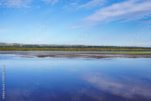 The river Tay seen from Newburgh in Scotland