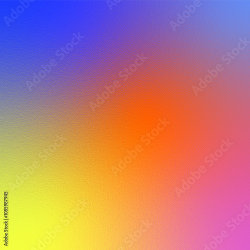 Rainbow color gradient on glass background for texture overlay.Saturate rainbow foil texture with glass effect, vector surface background . Vector illustrationbright, vector, blue, multi colored, patt photo