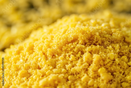 A close-up shot of a pile of bright yellow food, perfect for use in recipes or cooking demonstrations