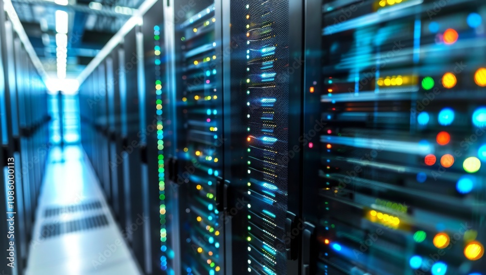 Streamlined Data Center Console Solution with LED Rack