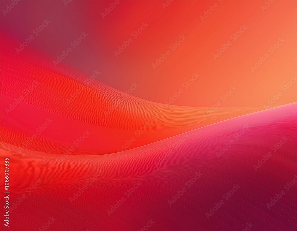 Fototapeta premium red crimson scarlet coral orange orchid pink magenta cherry raspberry purple abstract background color gradient bright rich neon vivid glow fire hot metal design template
