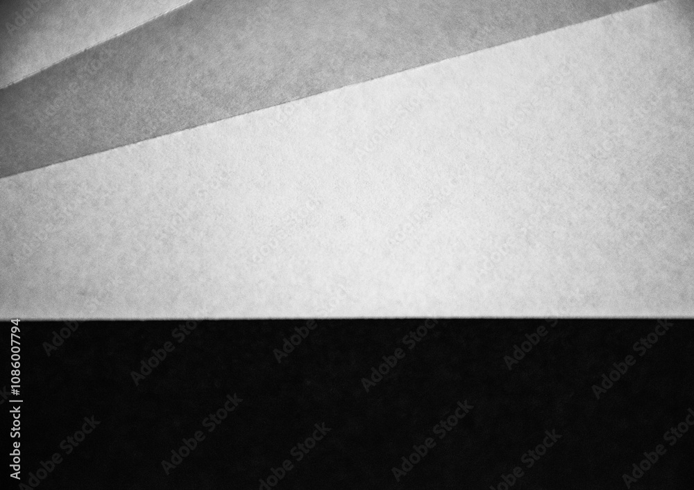 Black and white photos of paper texture with light and shadows Black and white photos of paper texture with light and shadows