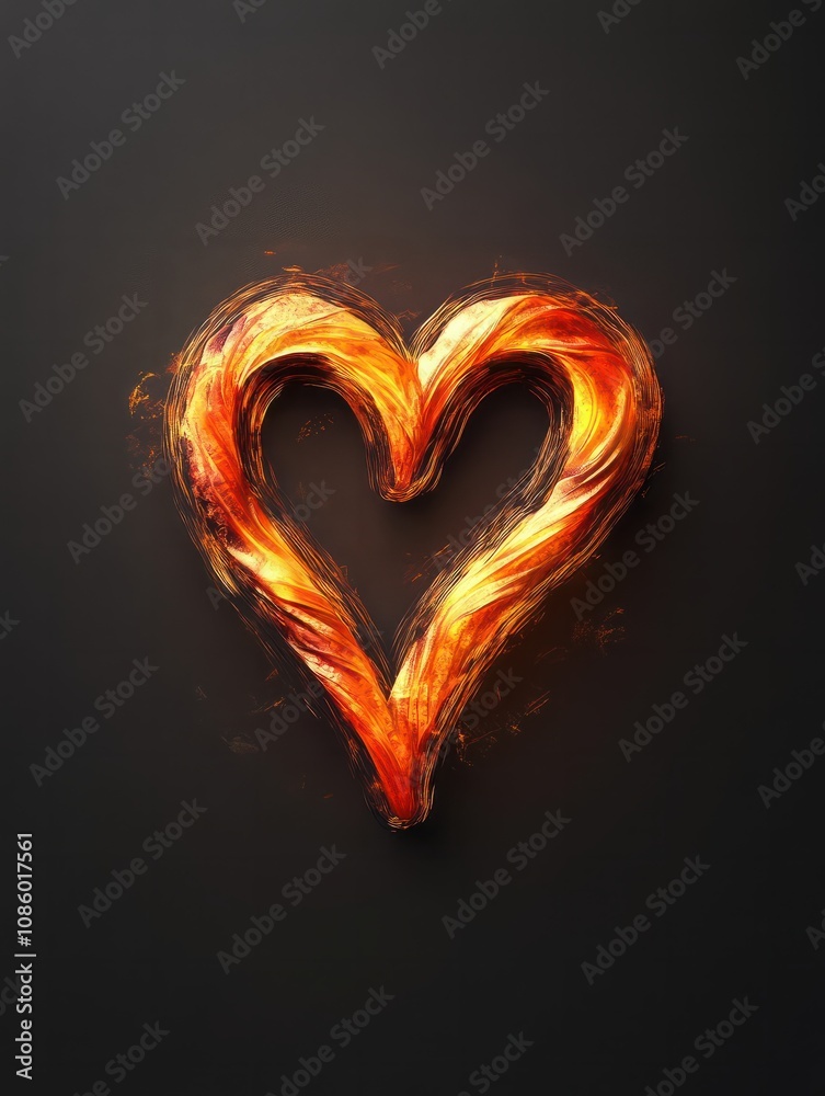 NUMBER 2 on LOVE logo or symbol template design NUMBER 2 on LOVE logo or symbol template design