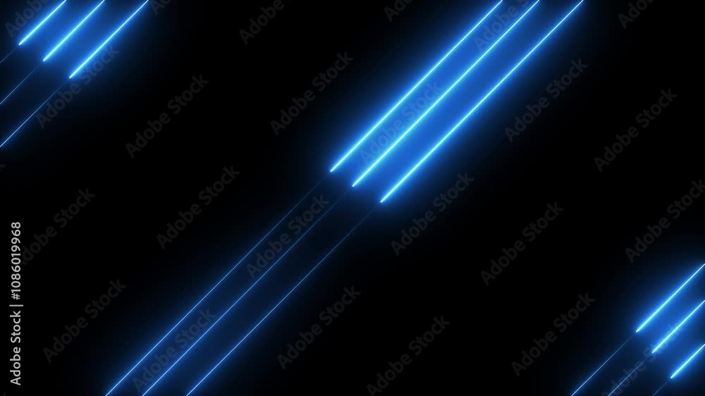 Abstract red neon lights animated on a dark background. Abstract neon Lines moving down screen saver, background. Abstract neon red color rays and glowing lines animation. Abstract red neon lights animated on a dark background. Abstract neon Lines moving down screen saver, background. Abstract neon red color rays and glowing lines animation.