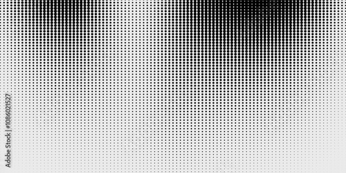 Dotted grid seamless pattern for bullet journal. Black point texture. Black dot grid for notebook paper.