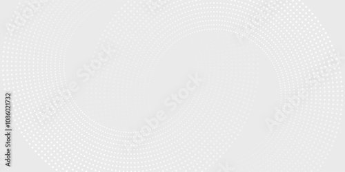 Wallpaper Mural Abstract white glowing geometric lines on gray background. Modern shiny blue circle lines pattern. Futuristic technology concept. Suit for cover, poster, Torontodigital.ca