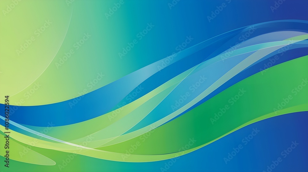 Vibrant Blue and Green Abstract Background Design Vibrant Blue and Green Abstract Background Design