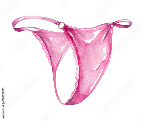Quadro em tela Women's panties