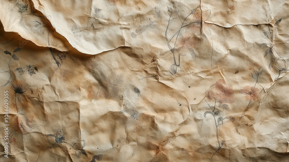 rock face with ancient animal drawings in light colors rock face with ancient animal drawings in light colors