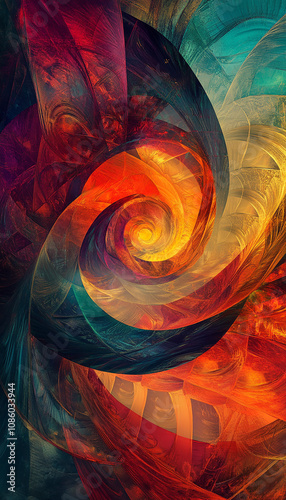 free abstract colorful background, in the style of gradient.