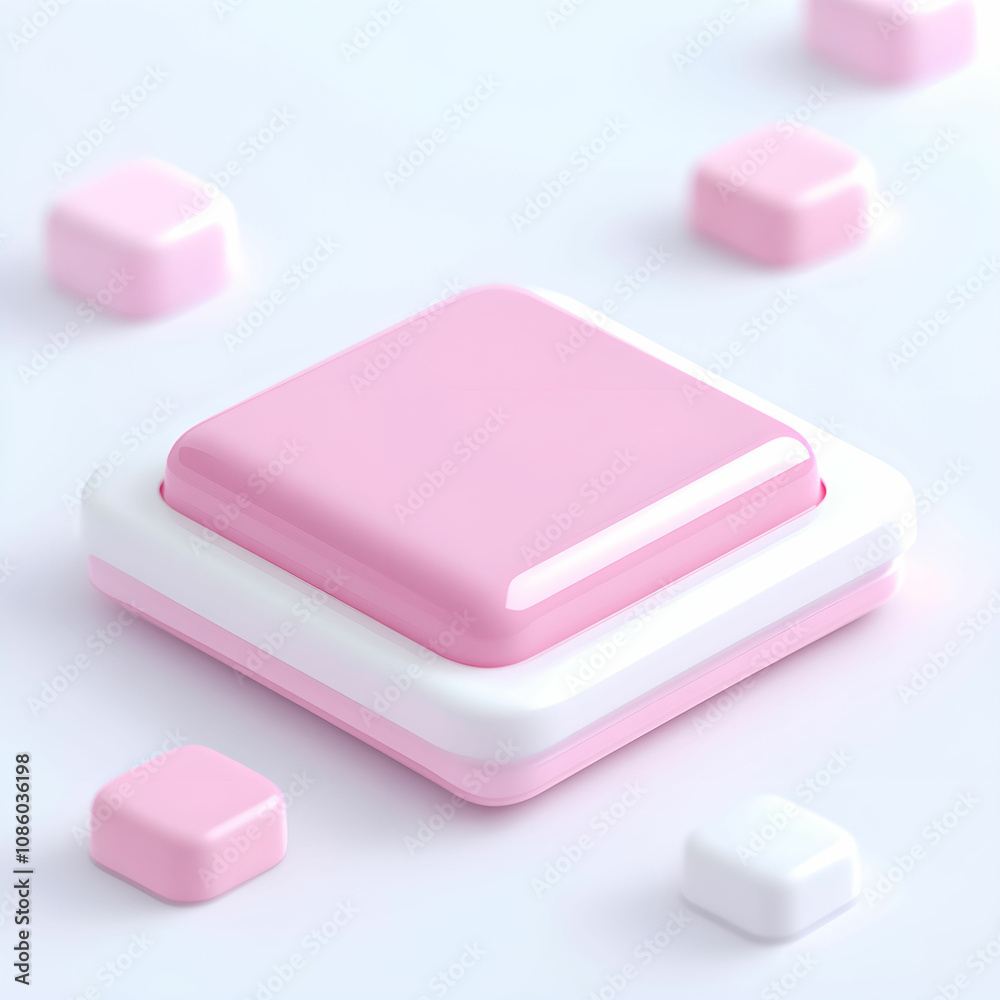 Soft Pink Squares on a Minimalist White Background, Perfect for Modern Design, Advertising, or Creative Projects Involving Fashion and Beauty Aesthetics Soft Pink Squares on a Minimalist White Background, Perfect for Modern Design, Advertising, or Creative Projects Involving Fashion and Beauty Aesthetics