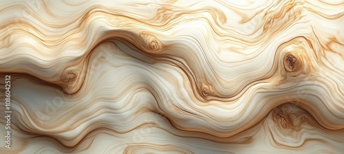 Natural Light Wood Grain Seamless Texture