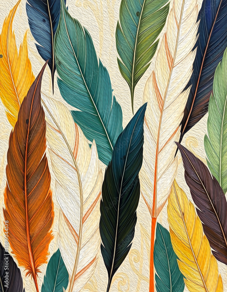 Botanical pattern for printing on wall decorations, covers. Artistic brush strokes. Botanical pattern for printing on wall decorations, covers. Artistic brush strokes.