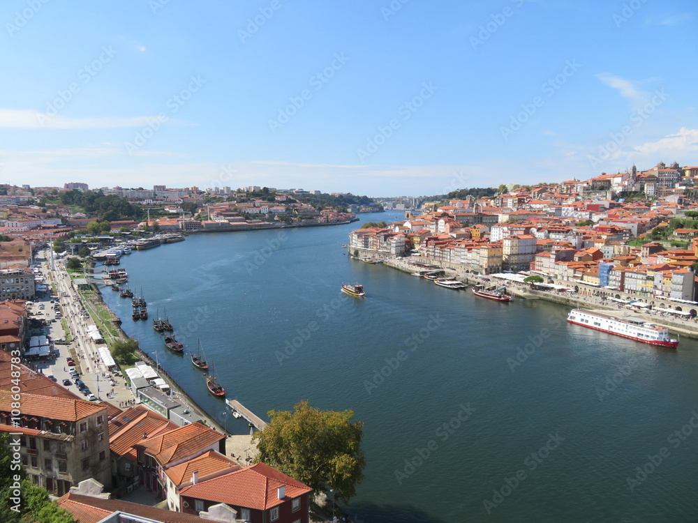 View of the Douro River in Porto View of the Douro River in Porto