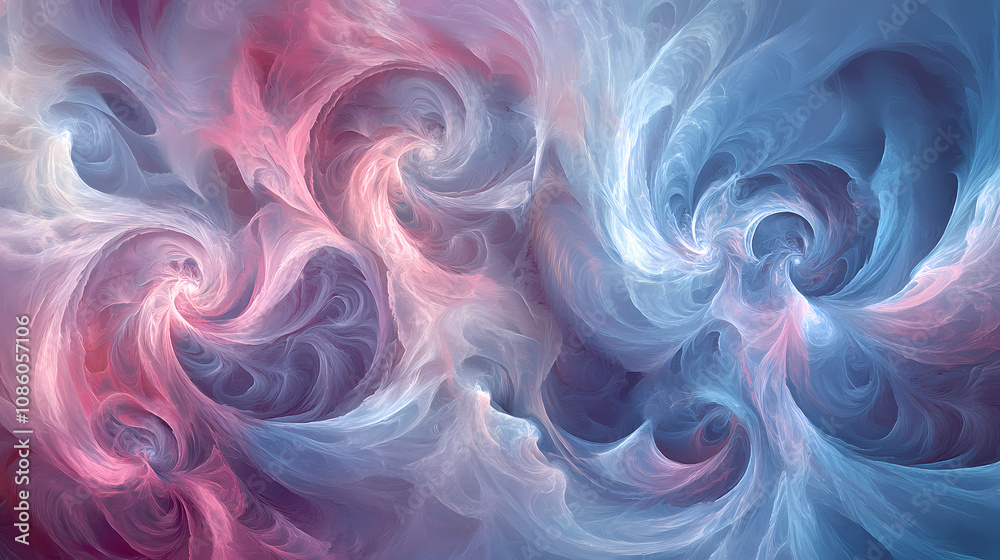 Pastel dreamscape abstract swirls of pink and blue long shot. Dreamscape Abstract. Illustration Pastel dreamscape abstract swirls of pink and blue long shot. Dreamscape Abstract. Illustration
