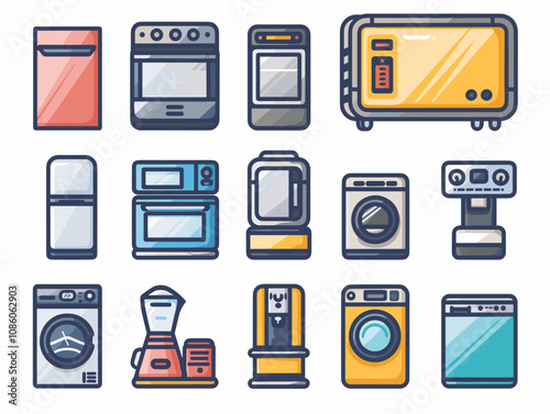 Laundry room icon. Flat illustration of laundry room vector icon for web design