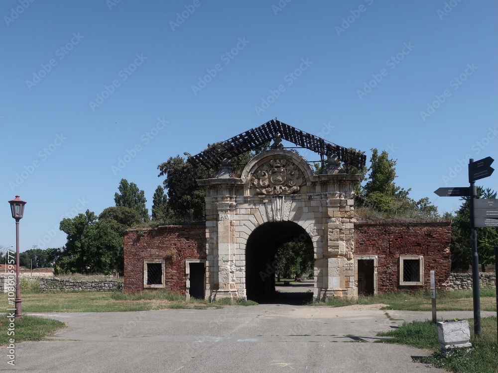 Fototapeta premium the gate to the fortress