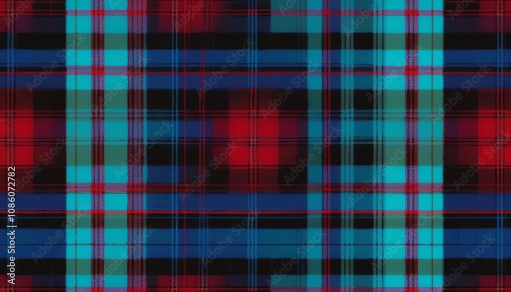 Obraz premium Dynamic abstract wave patterns in gold and blue tones textile design modern living space artistic perspective home decor inspiration