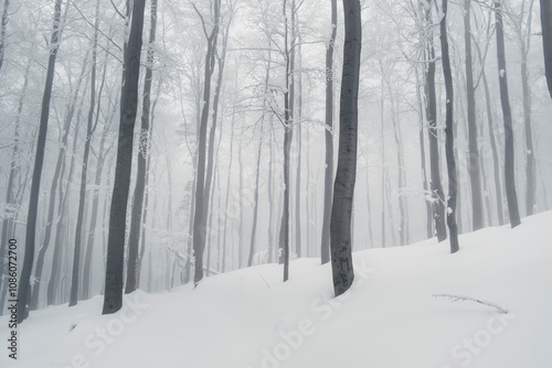 Winter in the mountains