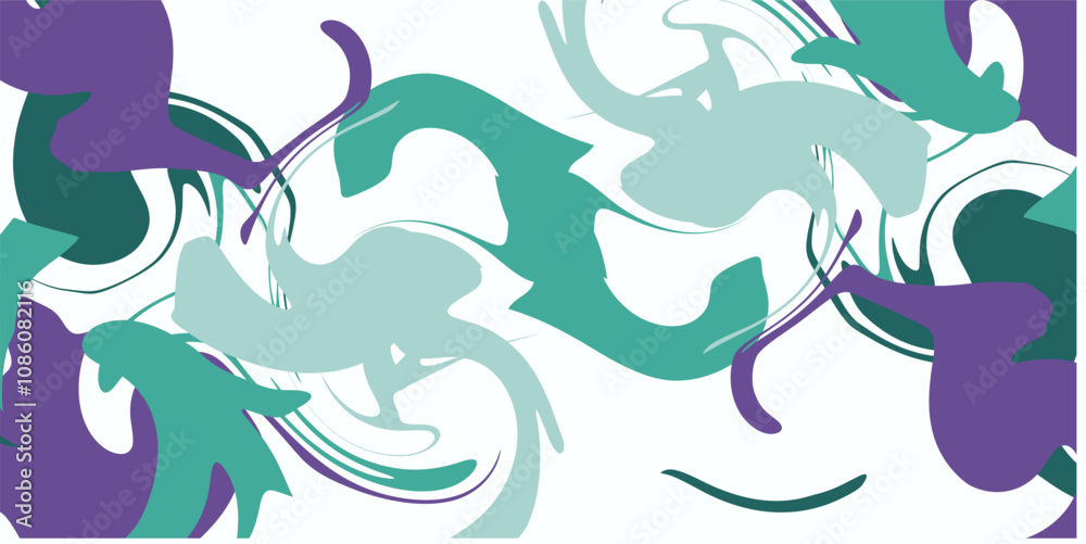 Naklejka premium Abstract blue and purple background