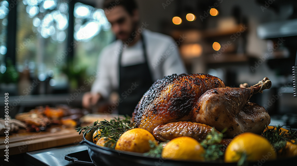 Φωτογραφία gans, ente, truthan, thanksgiving, weihnachten, weihnachtsgangs, weihnachtsbrate