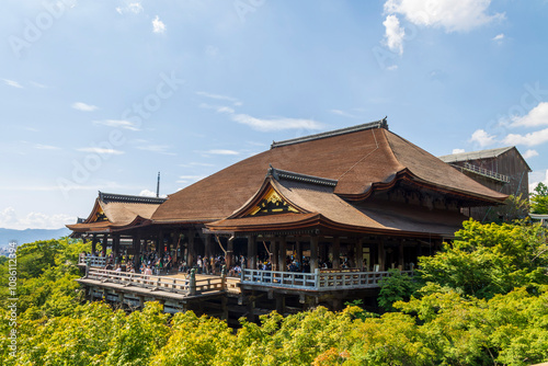 Tableau sur toile Kiyomizu dera temple