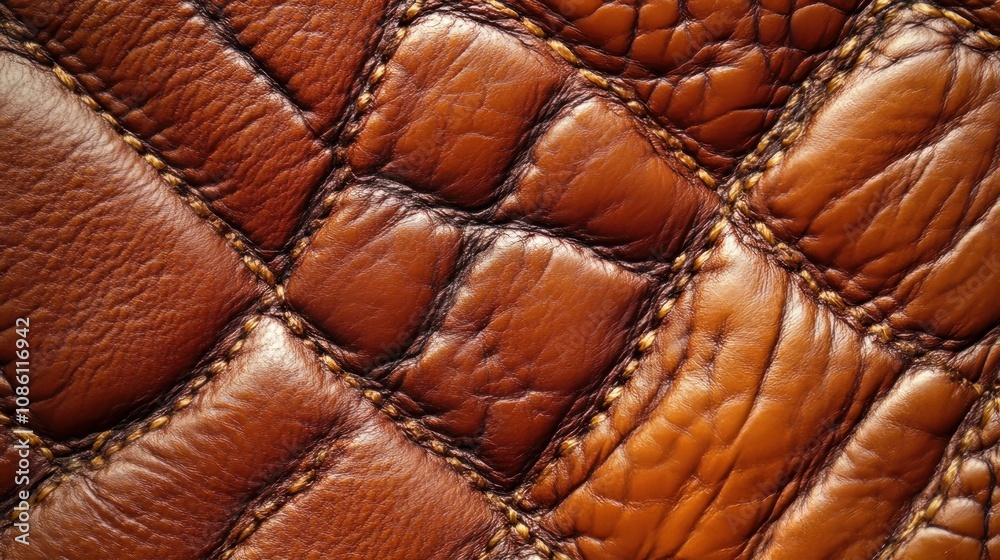 Rich brown leather texture showing a detailed and authentic pattern.
Rich brown leather texture showing a detailed and authentic pattern.
