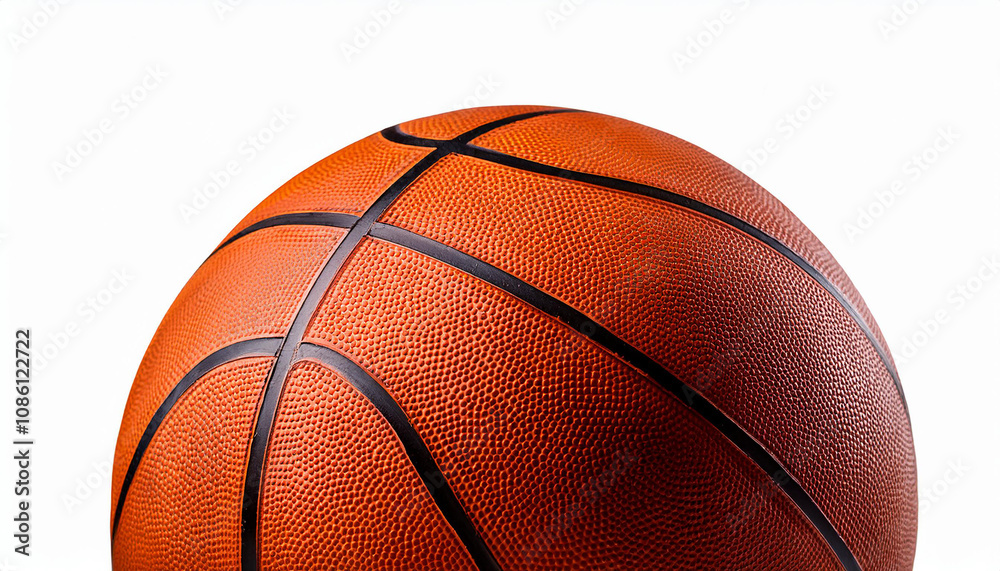 Fototapeta premium Baloncesto en fondo blanco