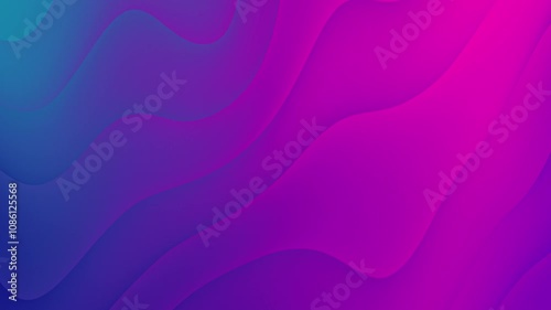Wallpaper Mural Blue and purple neon glow flowing liquid waves abstract motion background. Seamless loop. Video animation Ultra HD 4K Torontodigital.ca