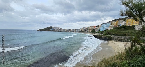 Panorámica de Malpica de Bergantiños, Galicia photo