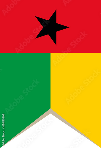 National flag of Guinea-Bissau Free Download National flag of Guinea-Bissau - GFXLoad