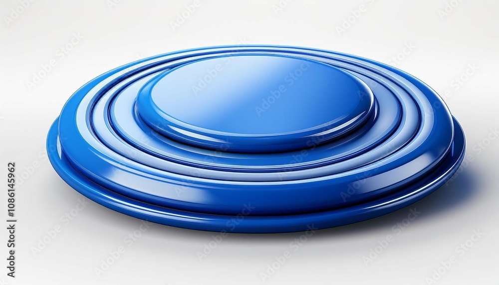 blue 3d render icon isolated on white background cutout blue 3d render icon isolated on white background cutout