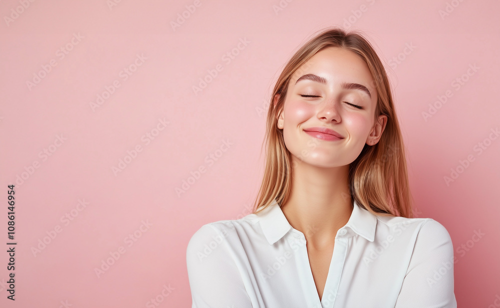 Portrait of a Satisfied Woman Portrait of a Satisfied Woman