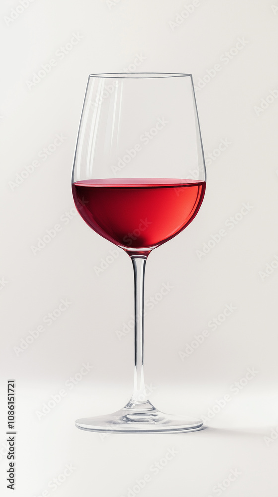 Digital watercolor illustration glass red wine, grape scatter nearby, set against white background, evoke sense, celebration, relaxation, wine add dynamic painting, soft white monotone. Digital watercolor illustration glass red wine, grape scatter nearby, set against white background, evoke sense, celebration, relaxation, wine add dynamic painting, soft white monotone.