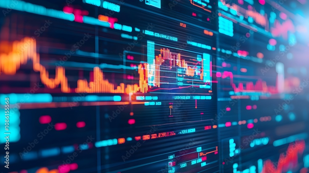 Stock Market Data Analysis Screen Stock Market Data Analysis Screen