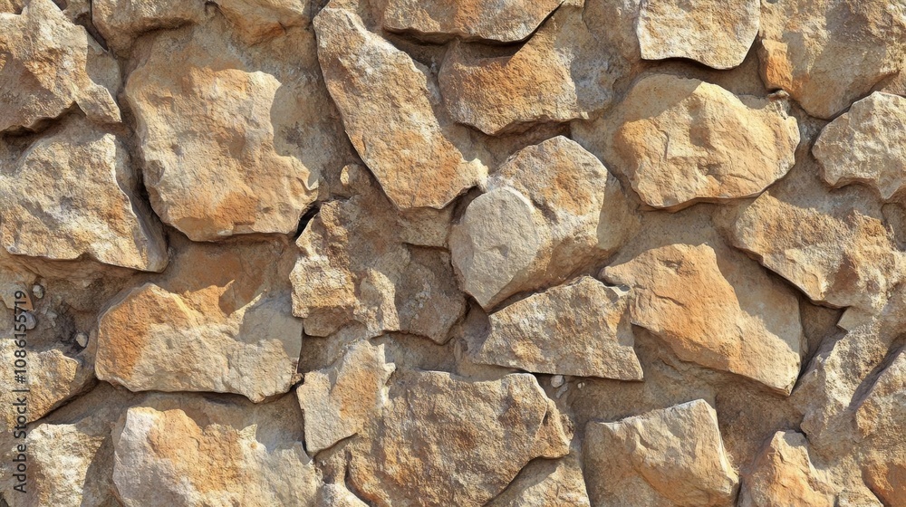 Rough Stone Wall Texture: A Rustic and Natural Background Rough Stone Wall Texture: A Rustic and Natural Background