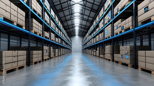 Warehouse Storage Shelves