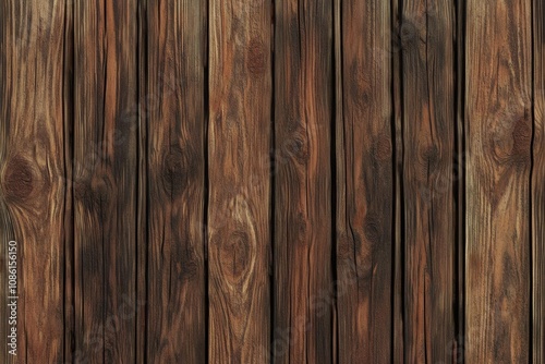 Dark Brown Wooden Planks Background Texture