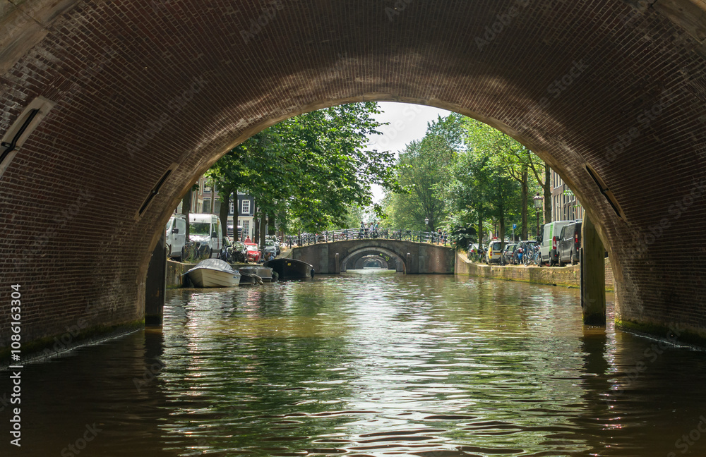 AMsterdam Canals, the famous area in the Netherlands capital city