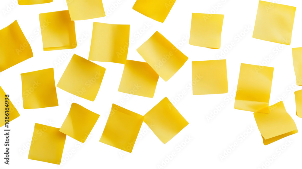 Yellow post-it note transparent background Yellow post-it note transparent background