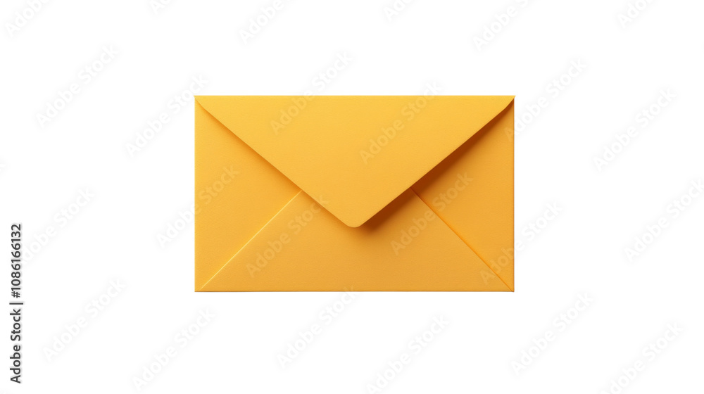 Yellow envelope transparent background Yellow envelope transparent background